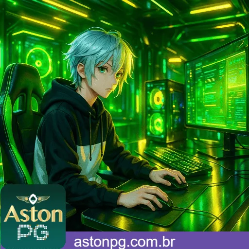 Imagem promovendo o app oficial da AstonPG para mobile